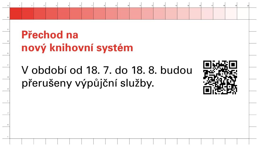 Přecházíme na nový knihovní systém